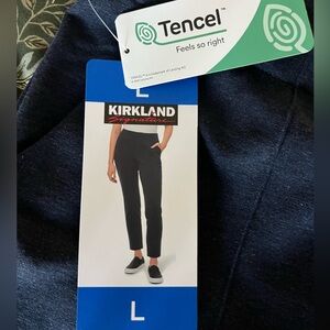 NWT Kirkland Signature Navy Blue Pants